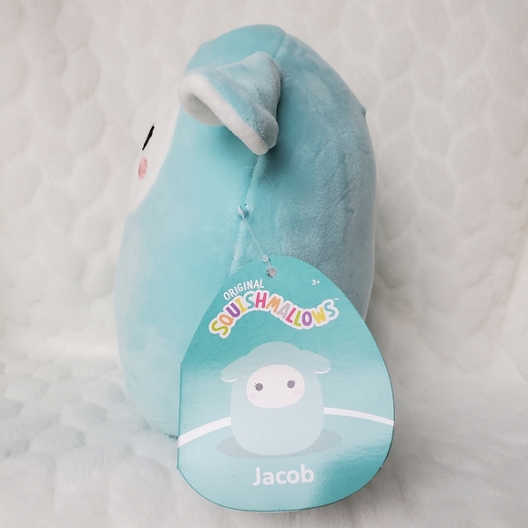 Jacob the Blue Lamb Squishmallows BNWT 7 Inch - Picture 2 of 7